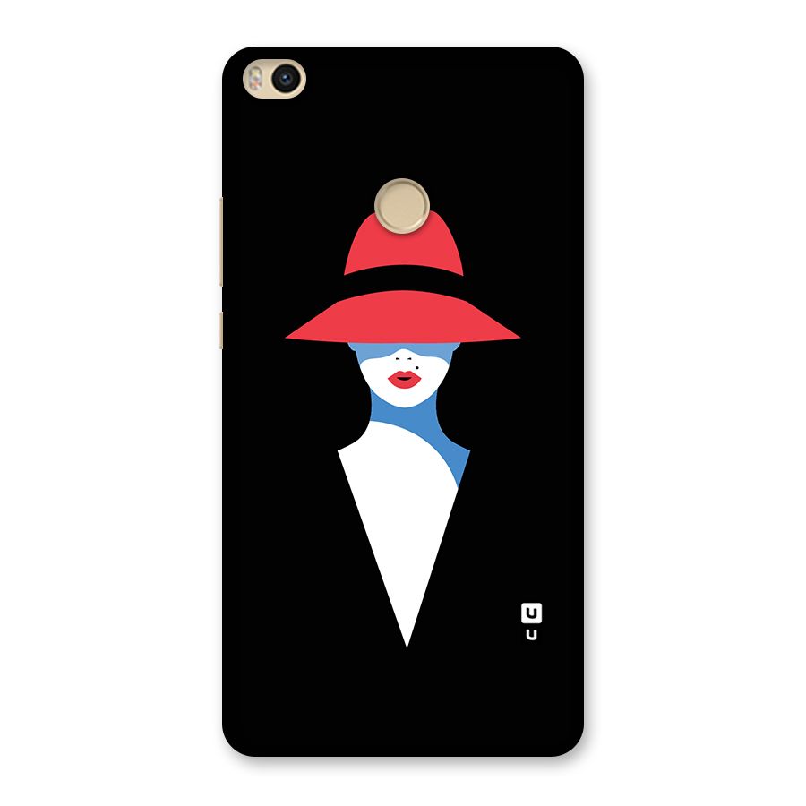 Mysterious Woman Illustration Back Case for Mi Max 2