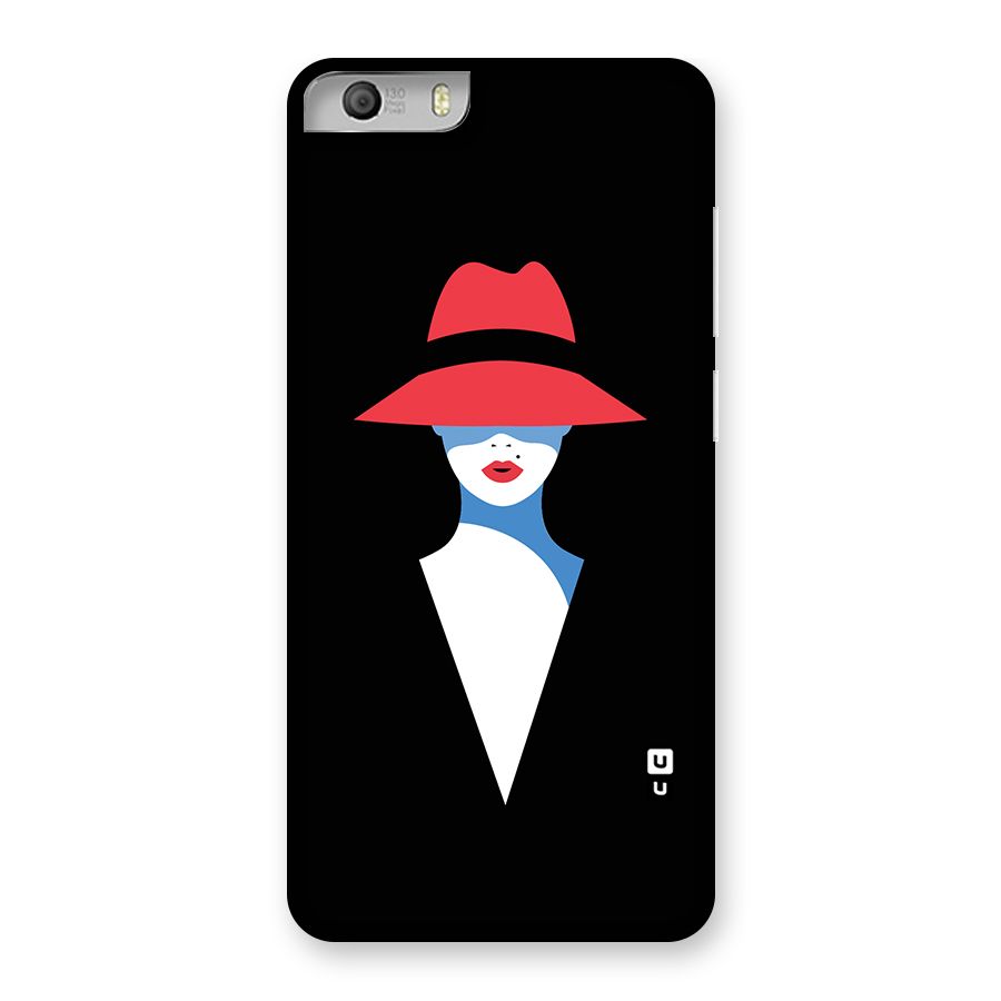 Mysterious Woman Illustration Back Case for Micromax Canvas Knight 2