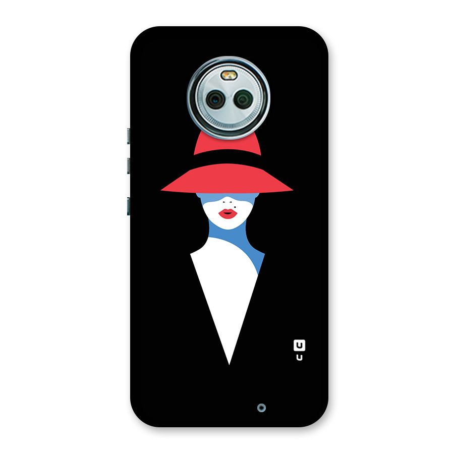 Mysterious Woman Illustration Back Case for Moto X4