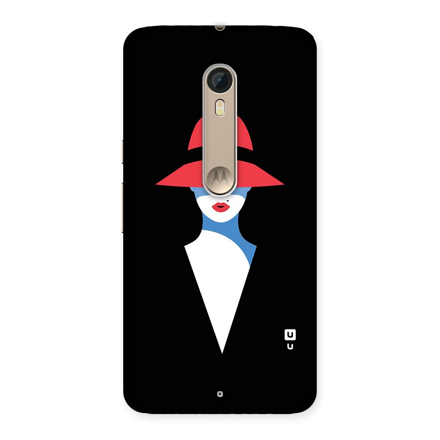 Mysterious Woman Illustration Back Case for Motorola Moto X Style