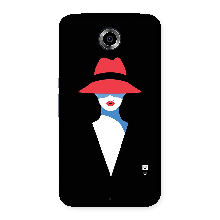 Mysterious Woman Illustration Back Case for Nexsus 6