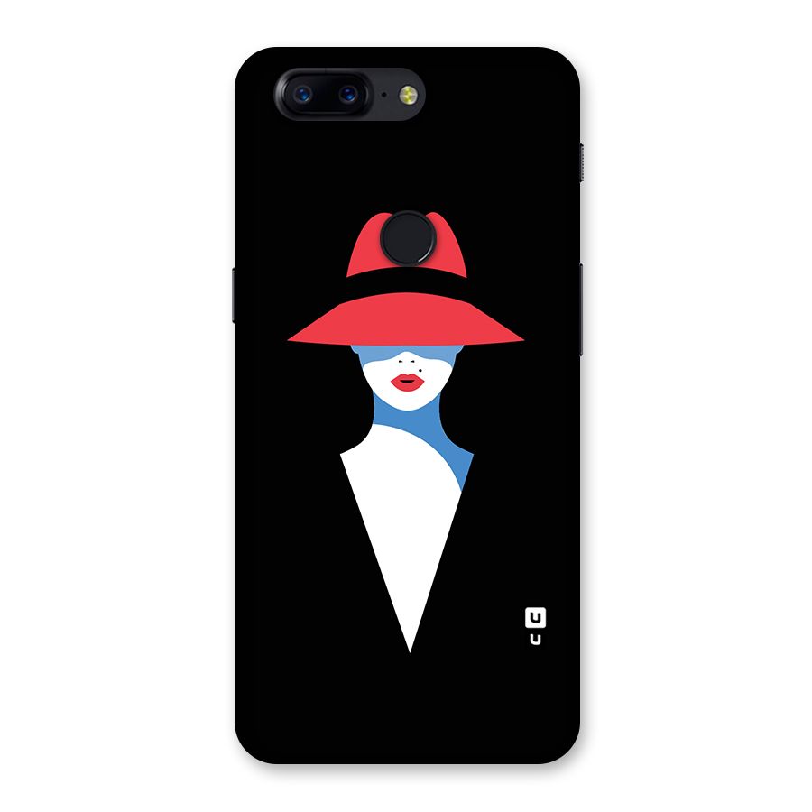 Mysterious Woman Illustration Back Case for OnePlus 5T