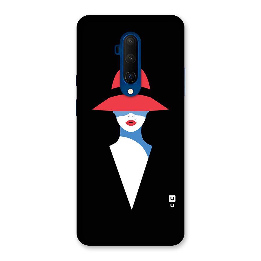 Mysterious Woman Illustration Back Case for OnePlus 7T Pro
