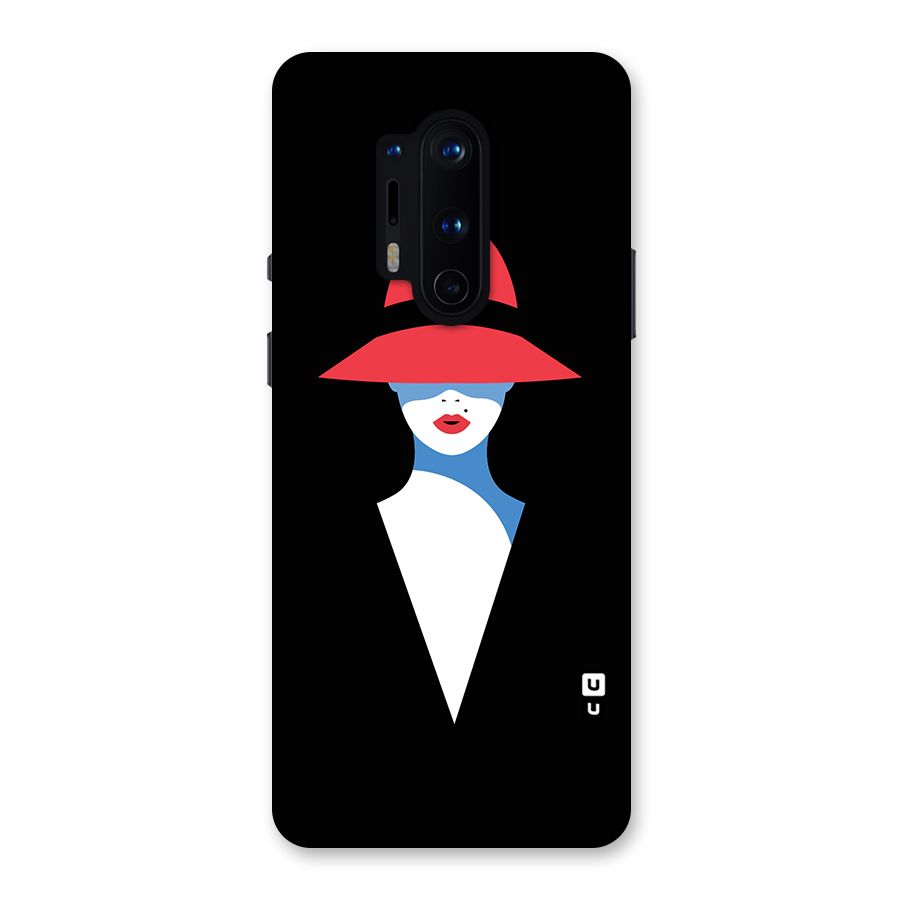 Mysterious Woman Illustration Back Case for OnePlus 8 Pro