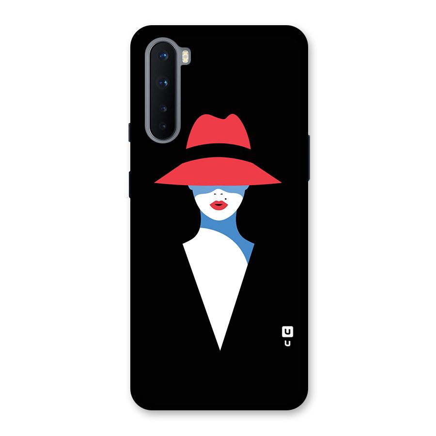 Mysterious Woman Illustration Back Case for OnePlus Nord