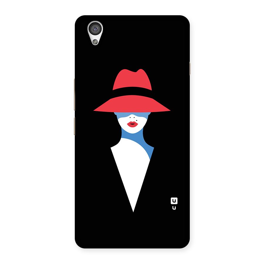 Mysterious Woman Illustration Back Case for OnePlus X