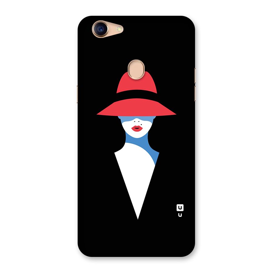 Mysterious Woman Illustration Back Case for Oppo F5 Youth