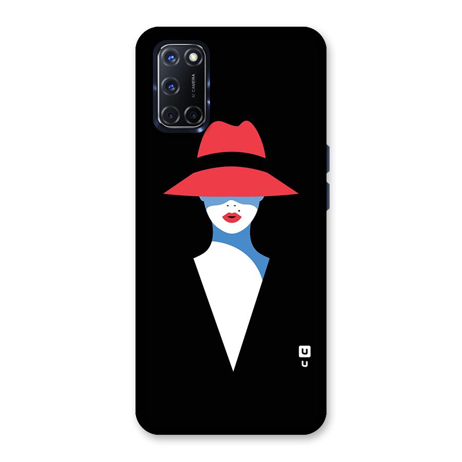 Mysterious Woman Illustration Back Case for Oppo A52