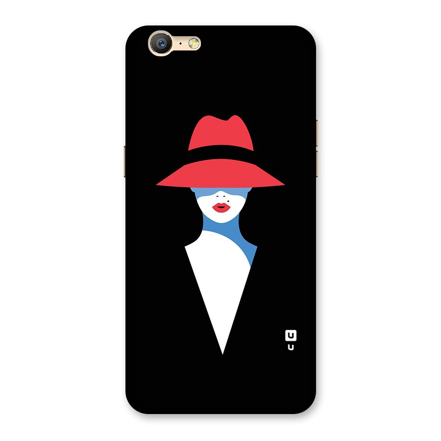 Mysterious Woman Illustration Back Case for Oppo A57