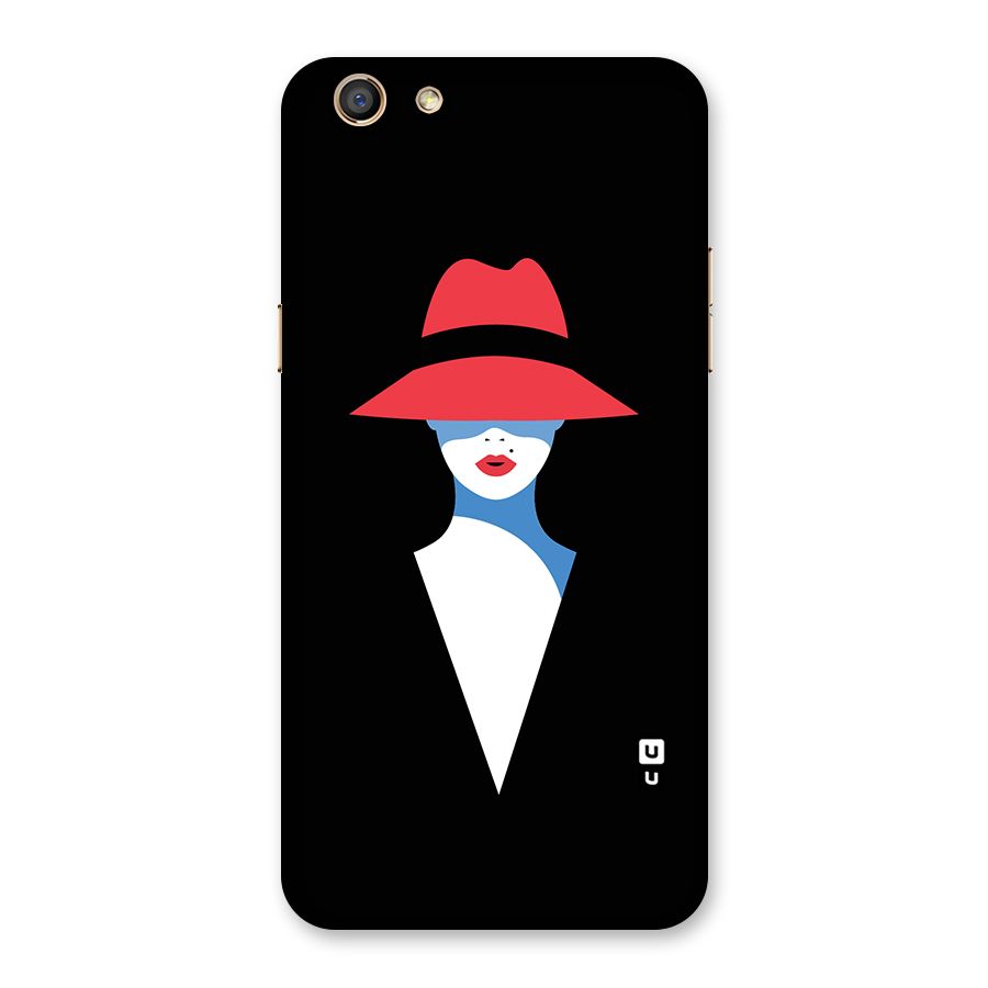 Mysterious Woman Illustration Back Case for Oppo F3