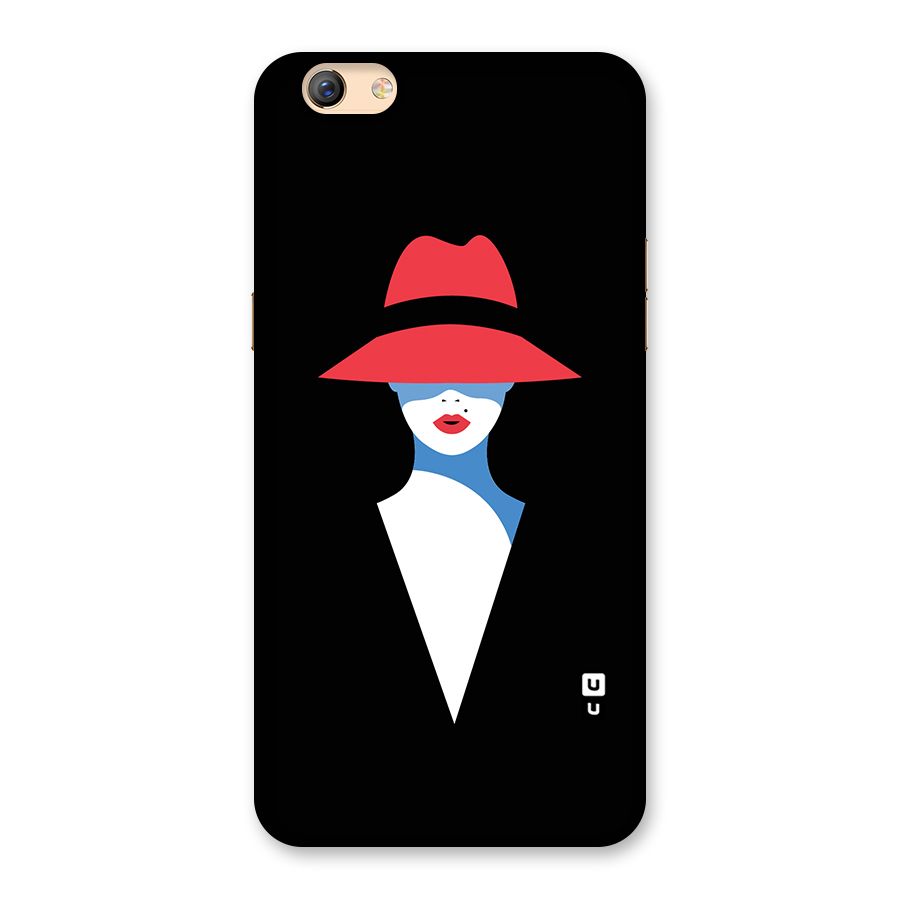 Mysterious Woman Illustration Back Case for Oppo F3 Plus