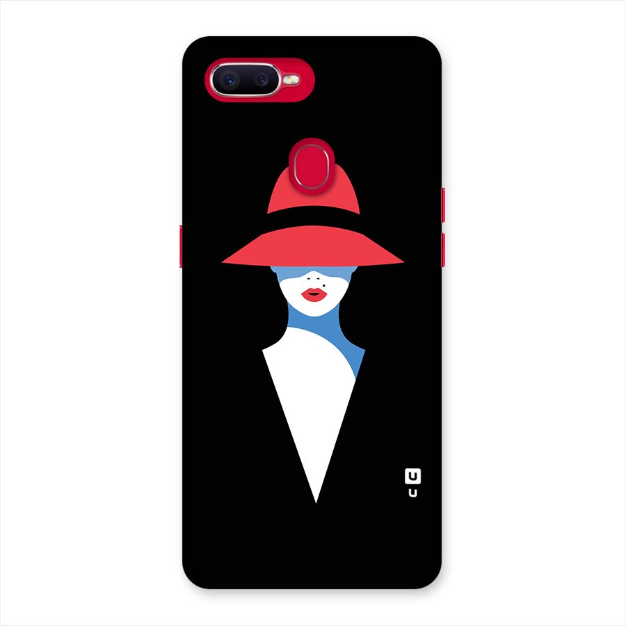 Mysterious Woman Illustration Back Case for Oppo F9 Pro