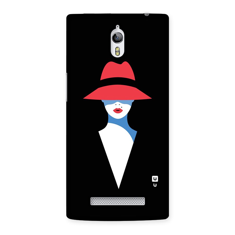 Mysterious Woman Illustration Back Case for Oppo Find 7