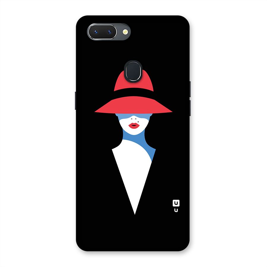 Mysterious Woman Illustration Back Case for Oppo Realme 2