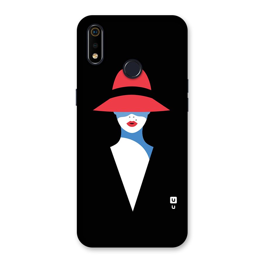 Mysterious Woman Illustration Back Case for Realme 3i