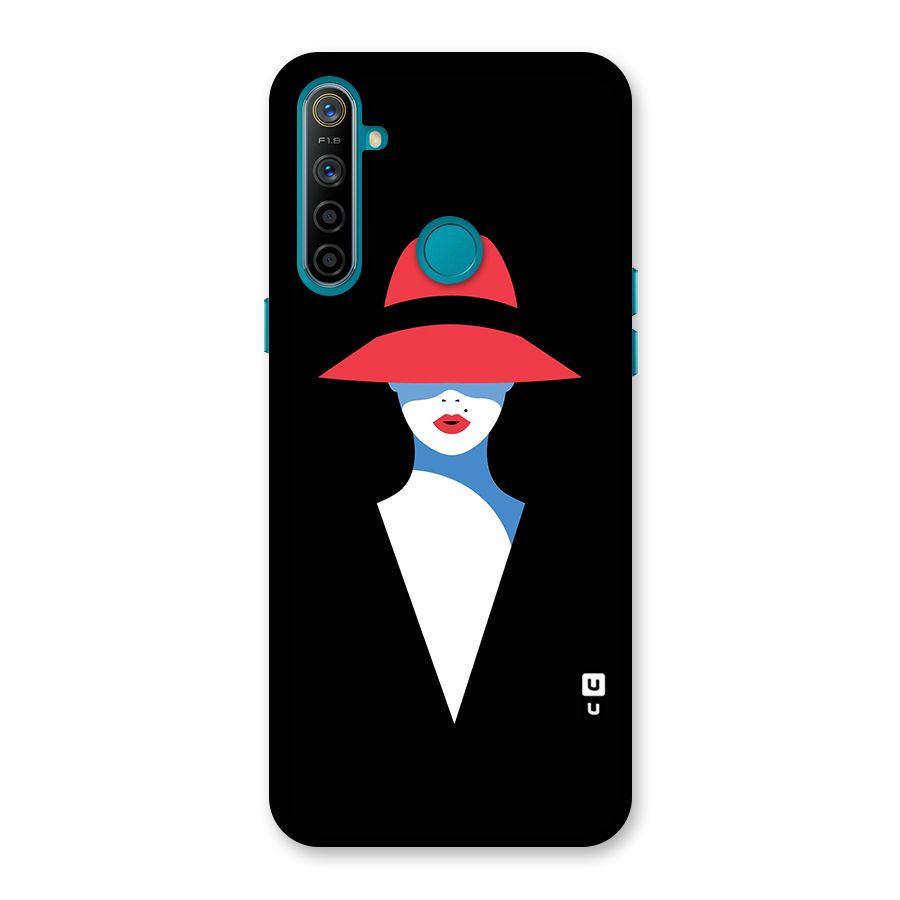 Mysterious Woman Illustration Back Case for Realme 5i