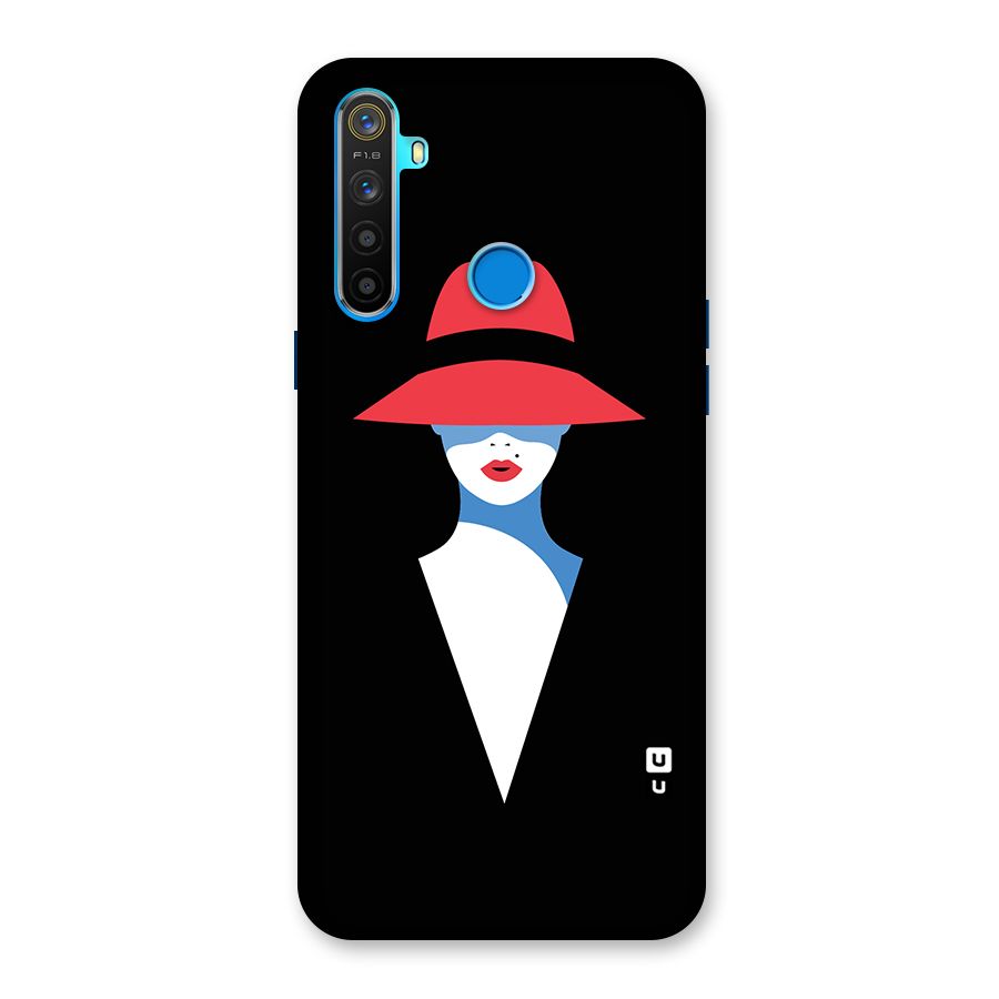 Mysterious Woman Illustration Back Case for Realme 5s