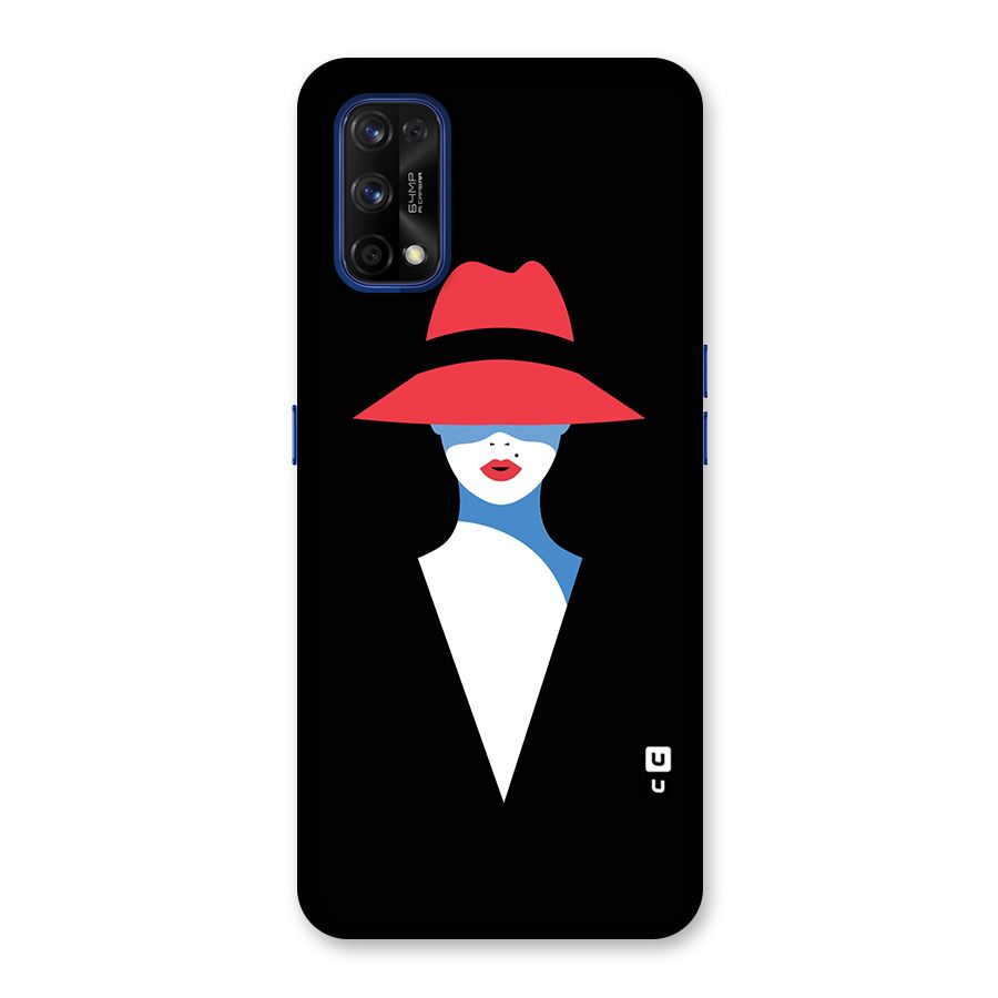 Mysterious Woman Illustration Back Case for Realme 7 Pro