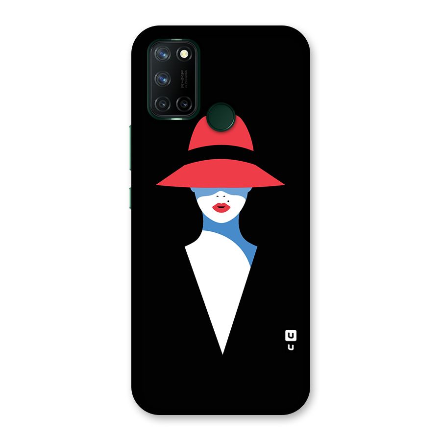 Mysterious Woman Illustration Back Case for Realme 7i