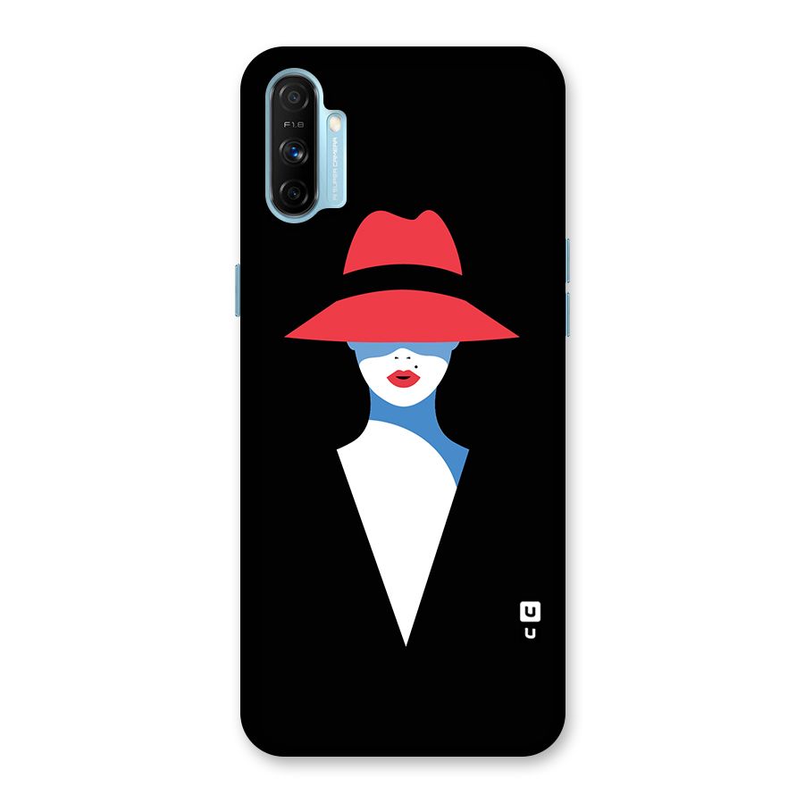Mysterious Woman Illustration Back Case for Realme Narzo 20A