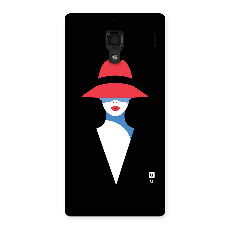 Mysterious Woman Illustration Back Case for Redmi 1S