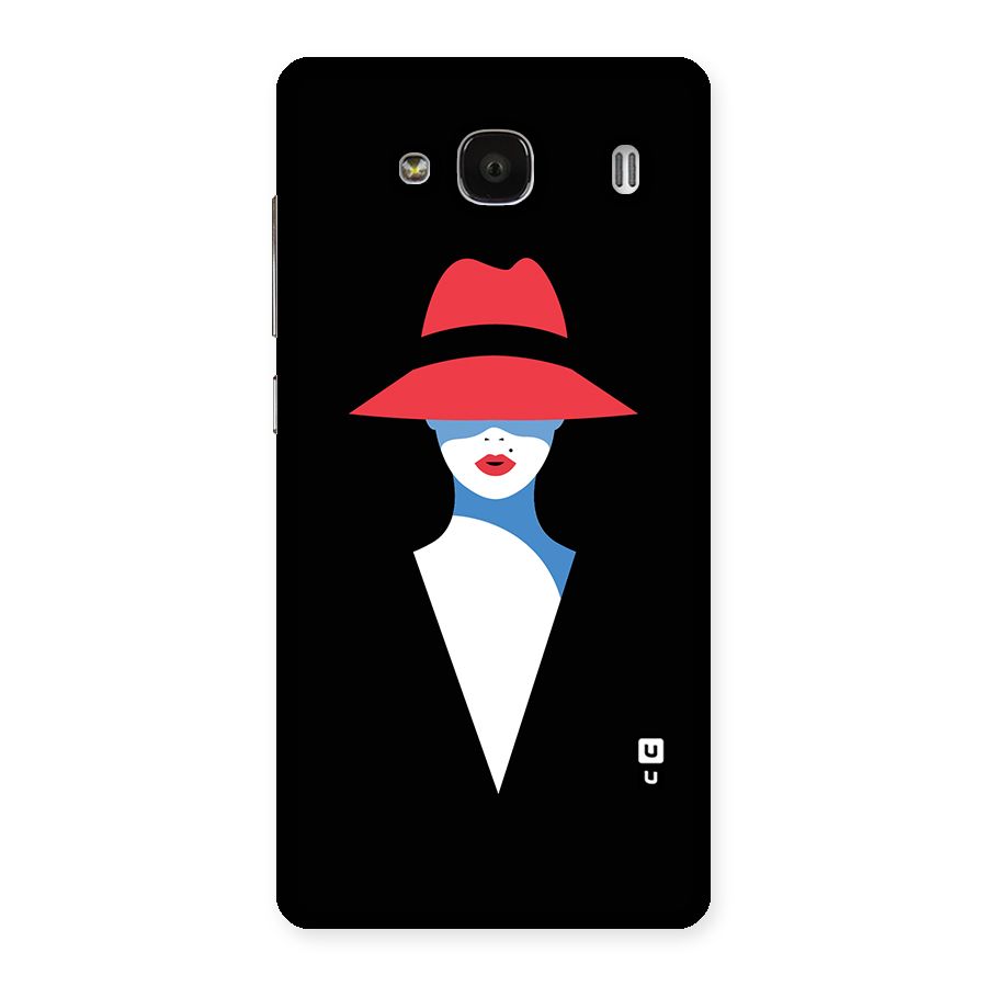 Mysterious Woman Illustration Back Case for Redmi 2