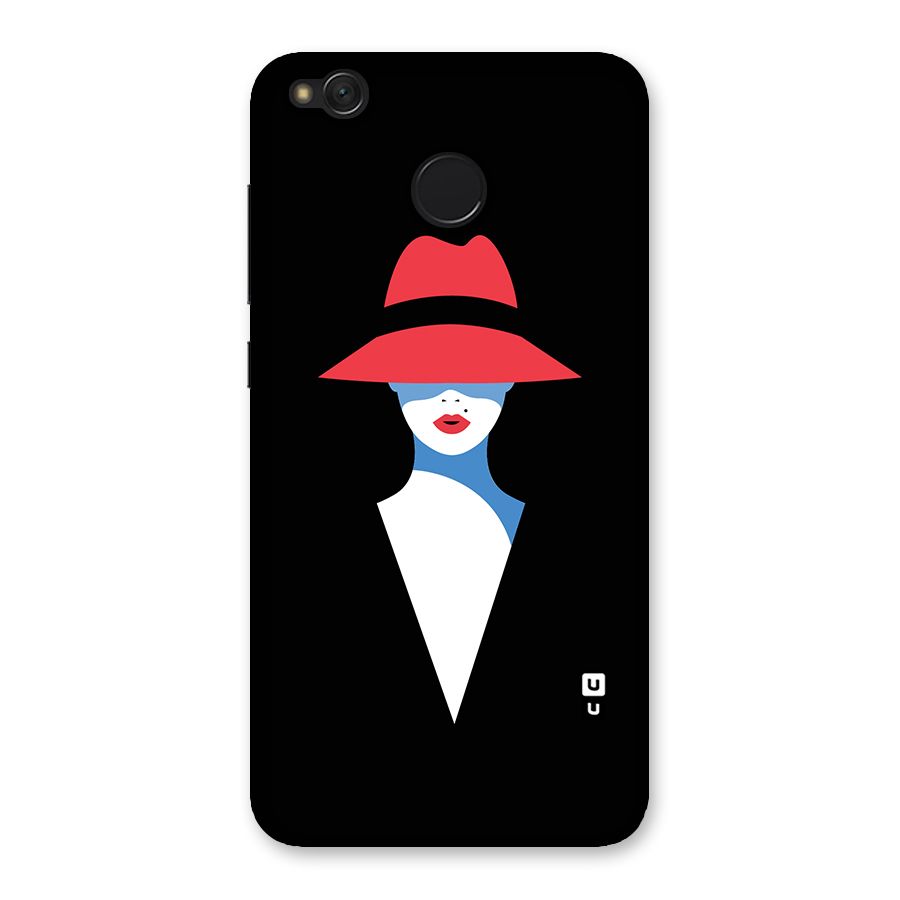 Mysterious Woman Illustration Back Case for Redmi 4