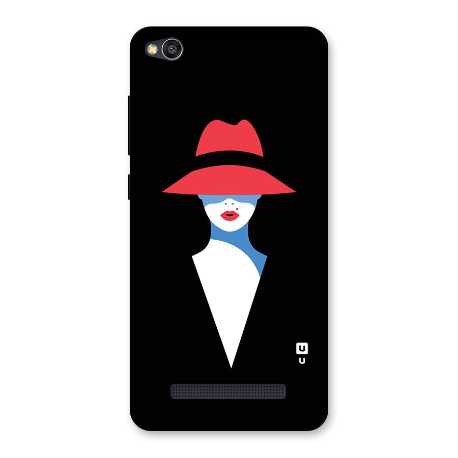 Mysterious Woman Illustration Back Case for Redmi 4A