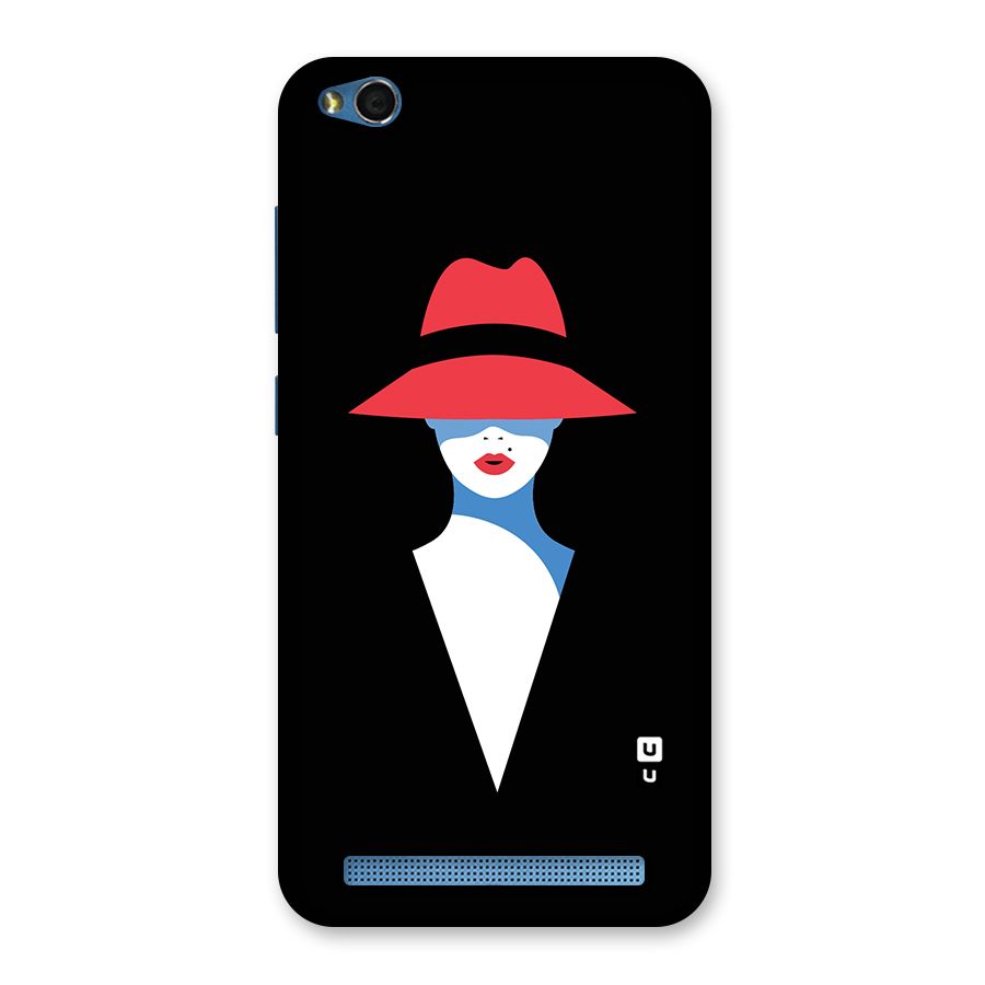 Mysterious Woman Illustration Back Case for Redmi 5A