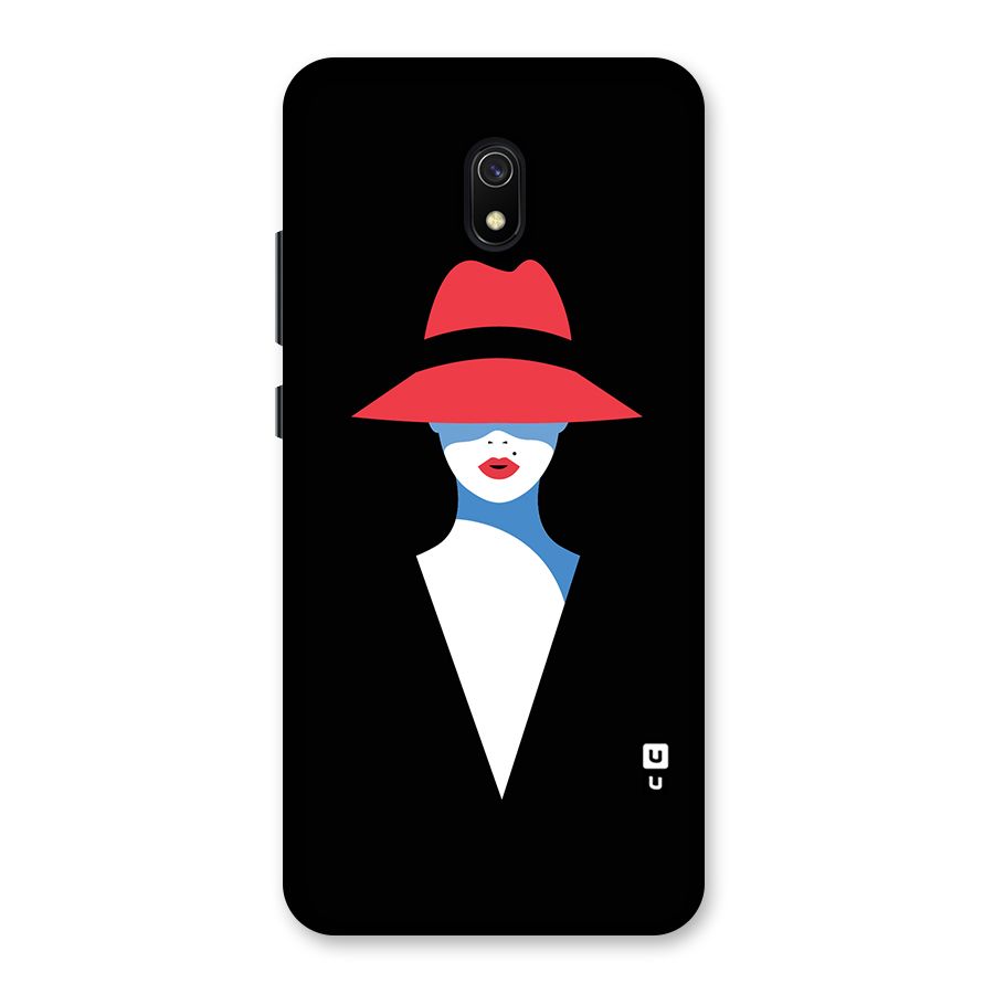 Mysterious Woman Illustration Back Case for Redmi 8A