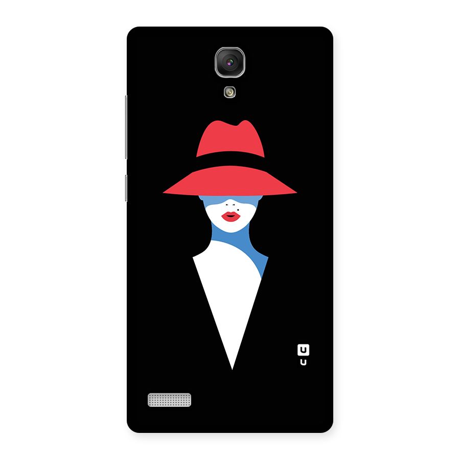 Mysterious Woman Illustration Back Case for Redmi Note Prime