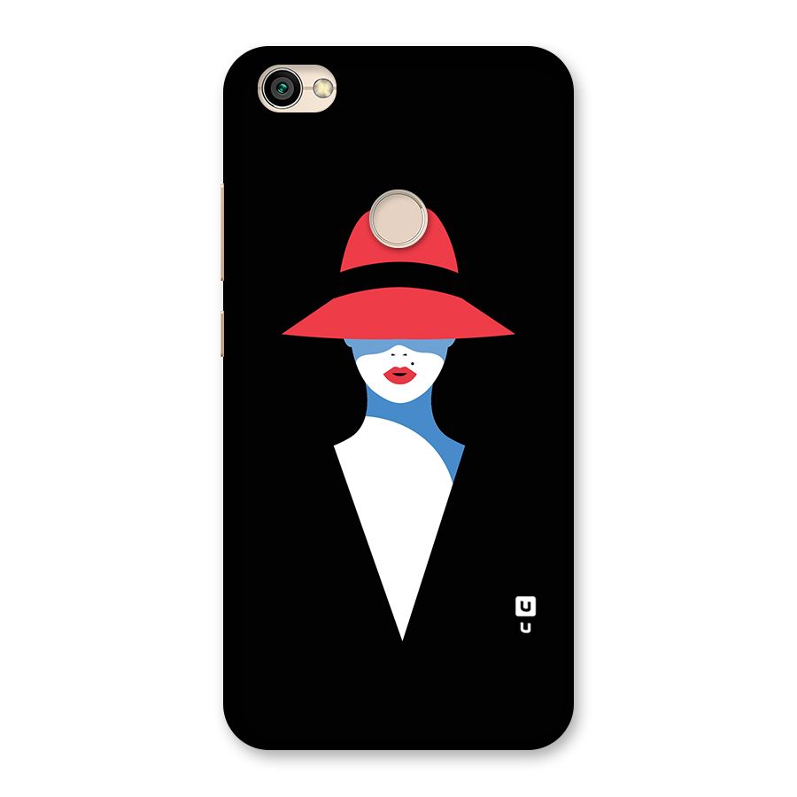 Mysterious Woman Illustration Back Case for Redmi Y1 2017