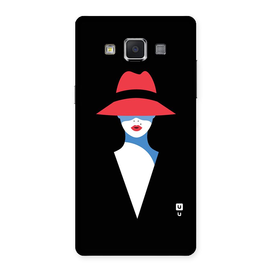 Mysterious Woman Illustration Back Case for Samsung Galaxy A5