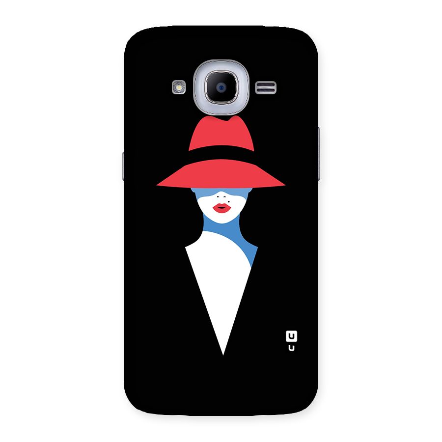 Mysterious Woman Illustration Back Case for Samsung Galaxy J2 Pro