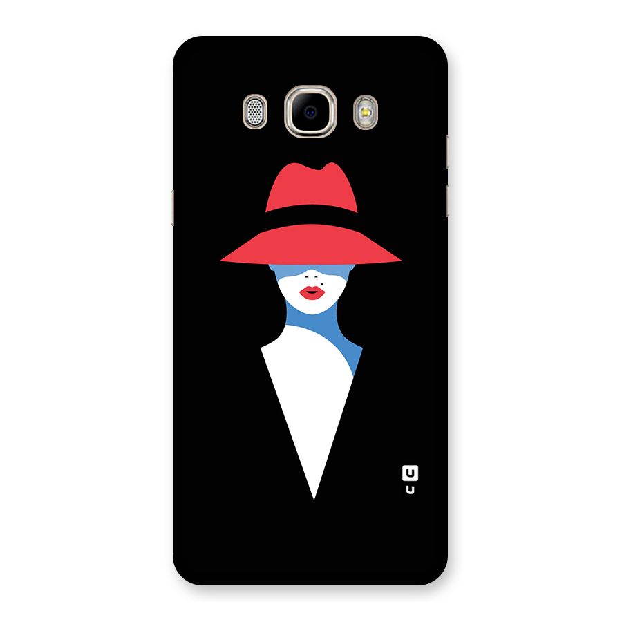 Mysterious Woman Illustration Back Case for Samsung Galaxy J7 2016