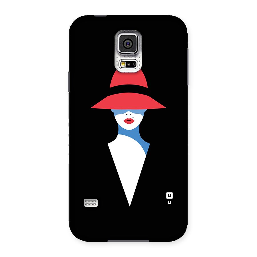 Mysterious Woman Illustration Back Case for Samsung Galaxy S5