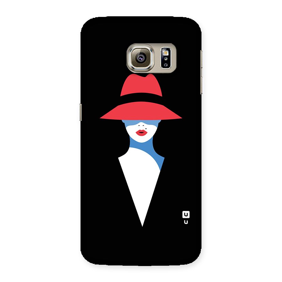 Mysterious Woman Illustration Back Case for Samsung Galaxy S6 Edge
