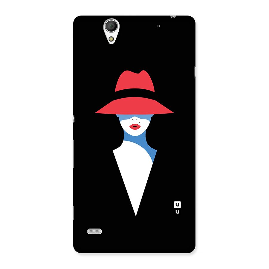 Mysterious Woman Illustration Back Case for Sony Xperia C4