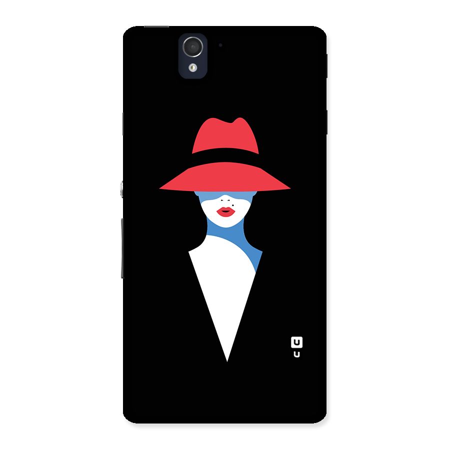 Mysterious Woman Illustration Back Case for Sony Xperia Z