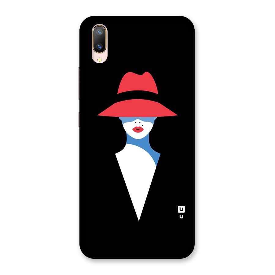Mysterious Woman Illustration Back Case for Vivo V11 Pro