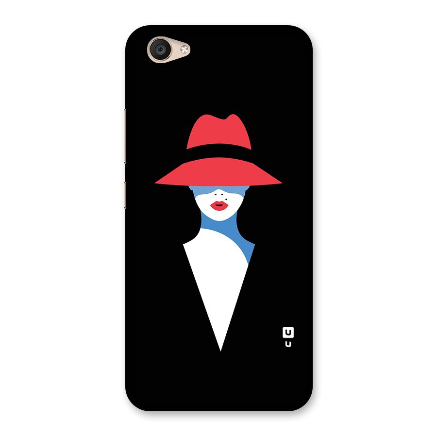 Mysterious Woman Illustration Back Case for Vivo V5 Plus
