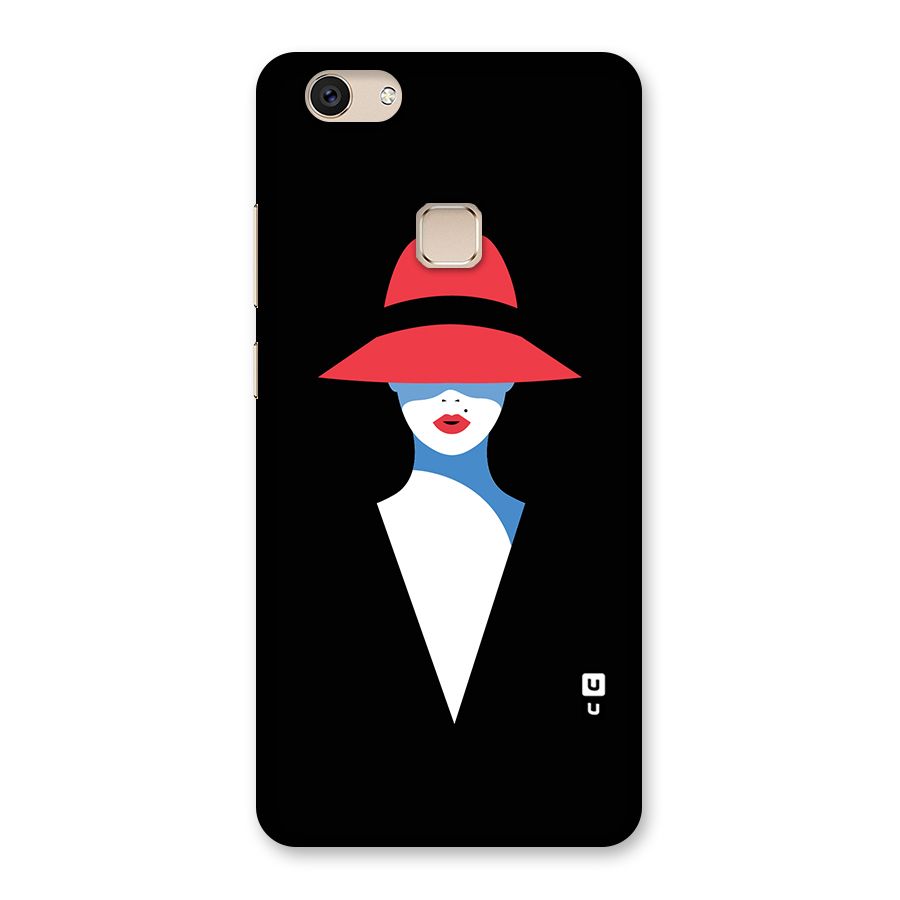 Mysterious Woman Illustration Back Case for Vivo V7