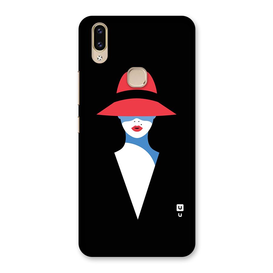 Mysterious Woman Illustration Back Case for Vivo V9 Youth