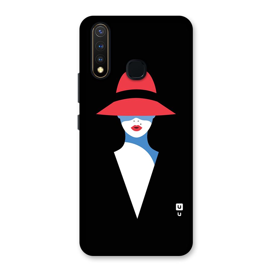 Mysterious Woman Illustration Back Case for Vivo Y19