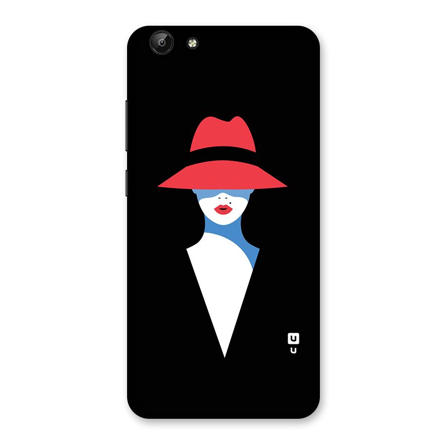 Mysterious Woman Illustration Back Case for Vivo Y69