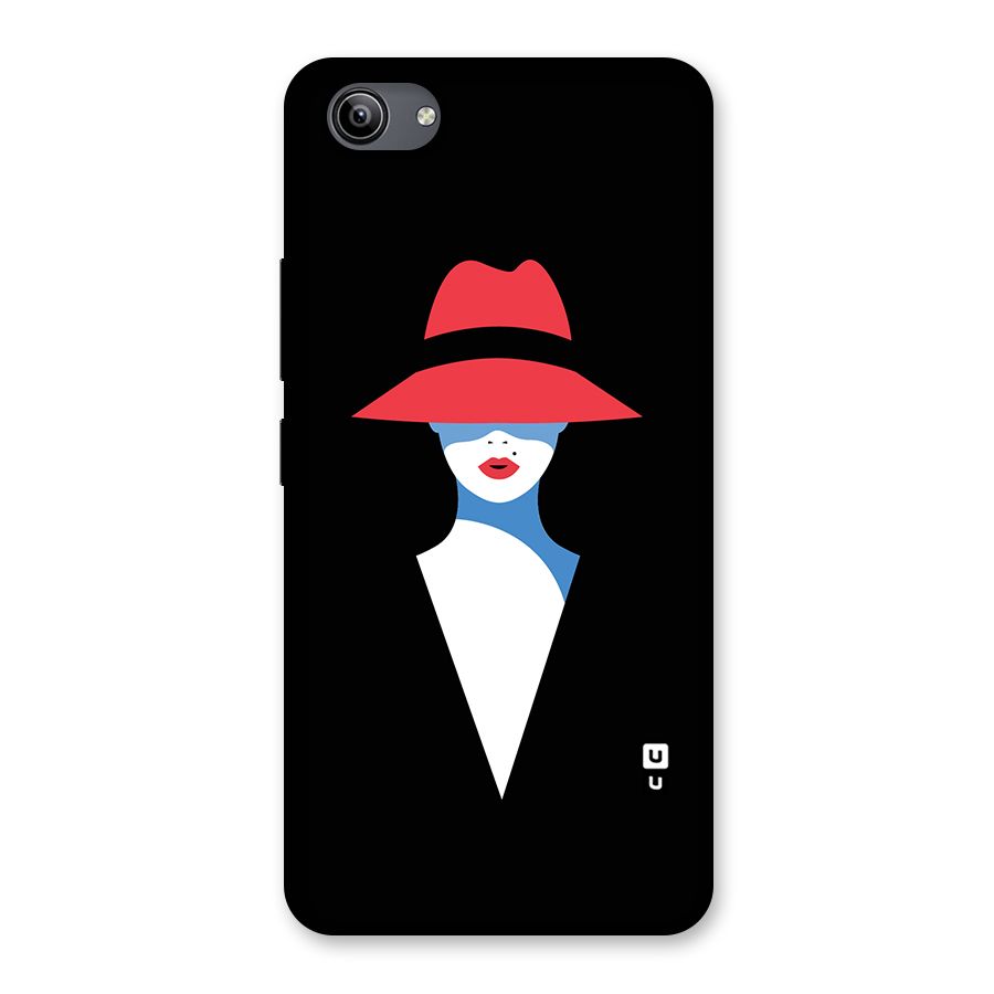 Mysterious Woman Illustration Back Case for Vivo Y81i
