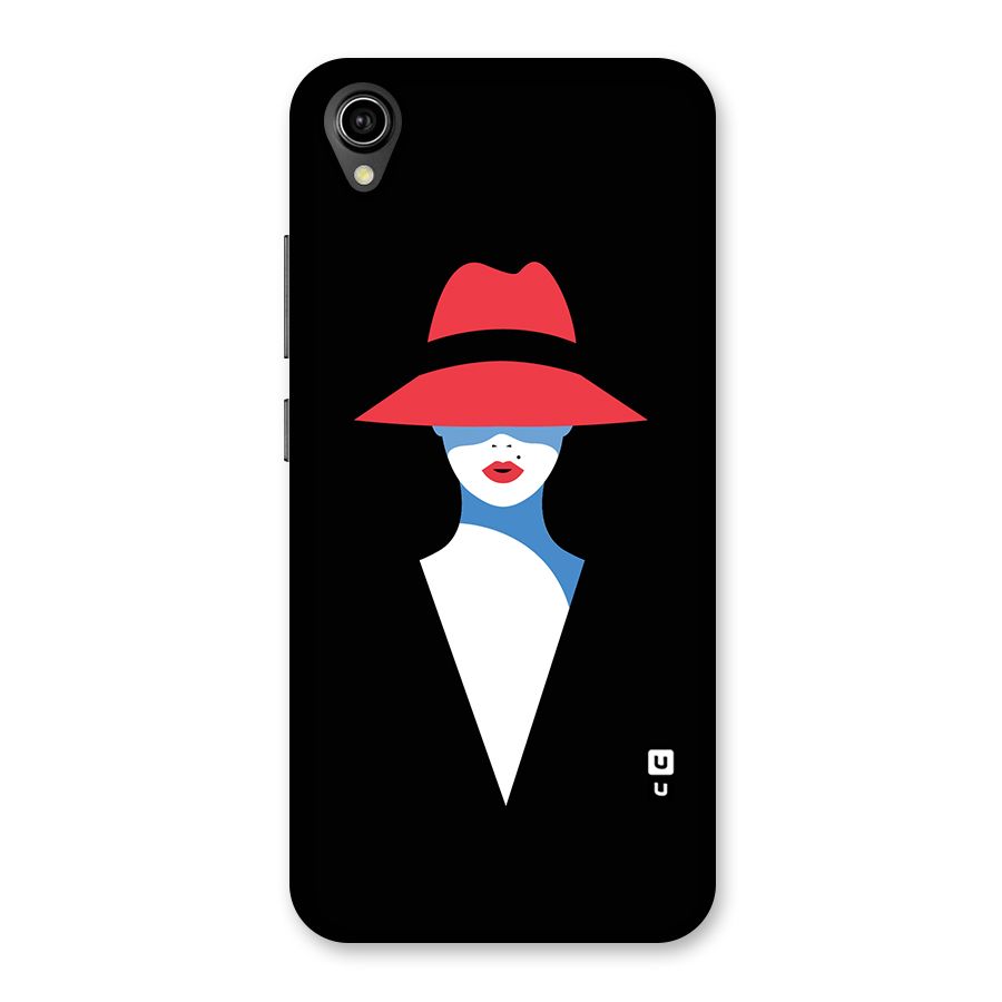 Mysterious Woman Illustration Back Case for Vivo Y90
