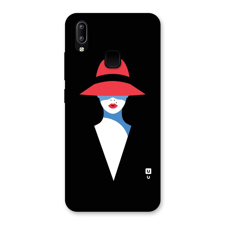 Mysterious Woman Illustration Back Case for Vivo Y93