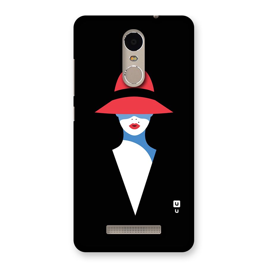 Mysterious Woman Illustration Back Case for Xiaomi Redmi Note 3