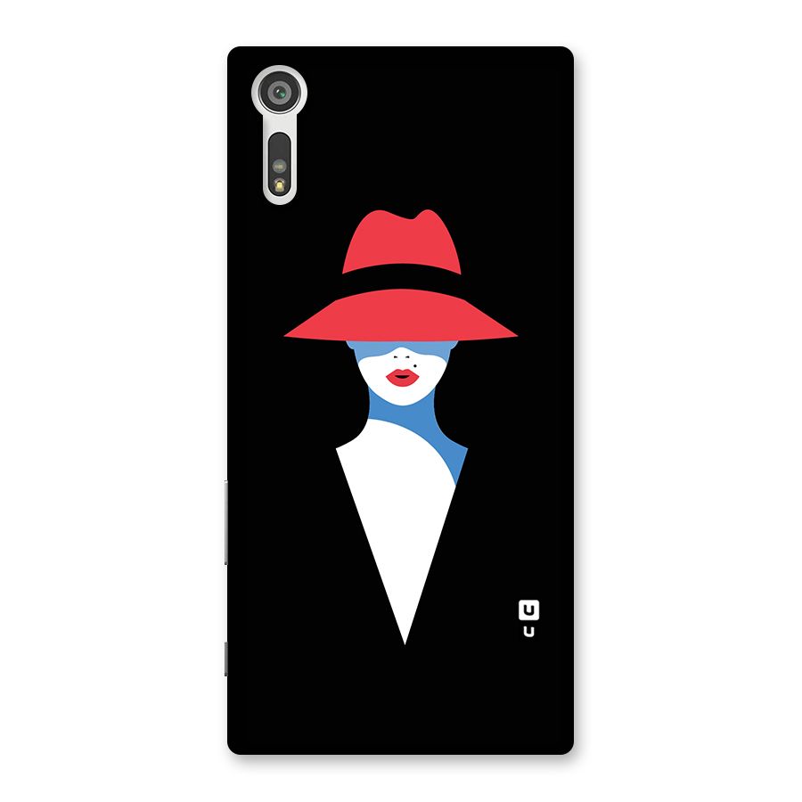 Mysterious Woman Illustration Back Case for Xperia XZ